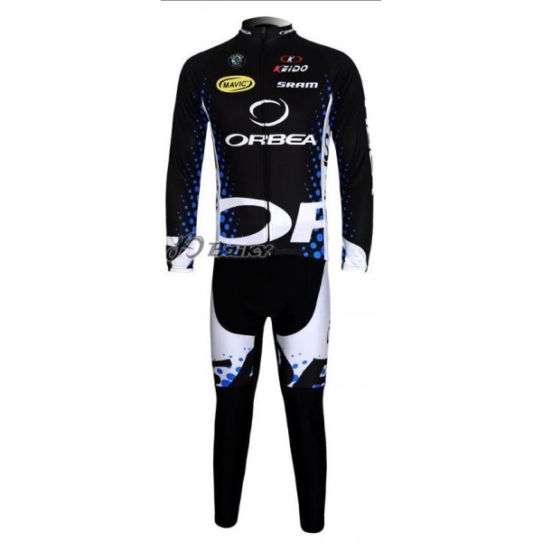 Orbea Pro Team Korte fietsbroeken Bib met zeem wit 4581