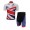 Sky British Fietskleding Fietsshirt Korte Mouwen+Fietsbroek Korte zeem 1328