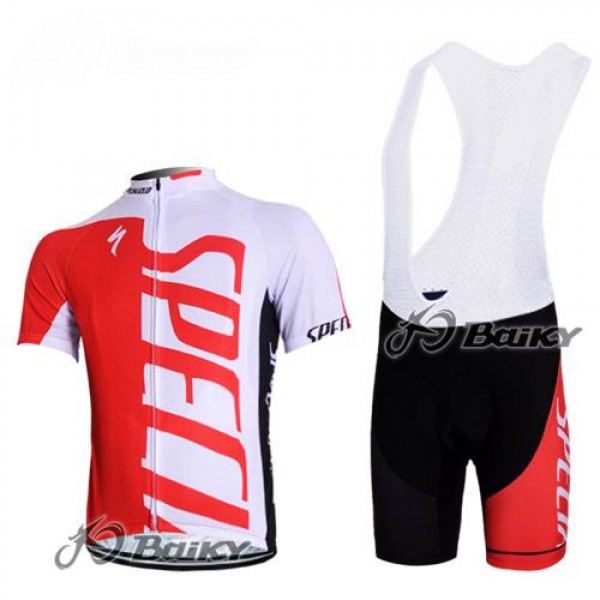 Specialized Pro TeamFietsshirt Korte mouw rood wit 4322