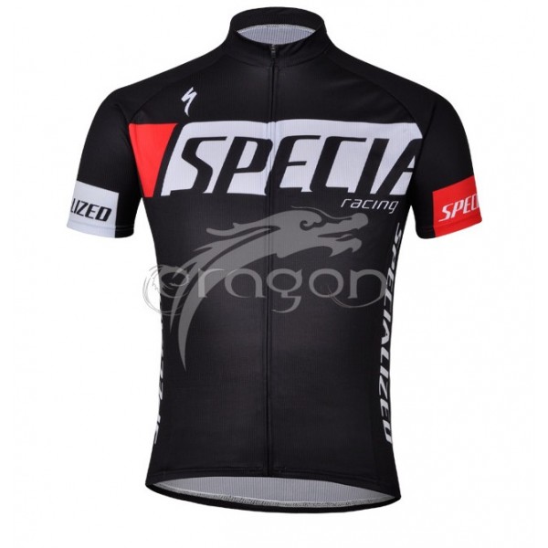 Specialized Racing Fietsshirt Korte mouw zwart 1176
