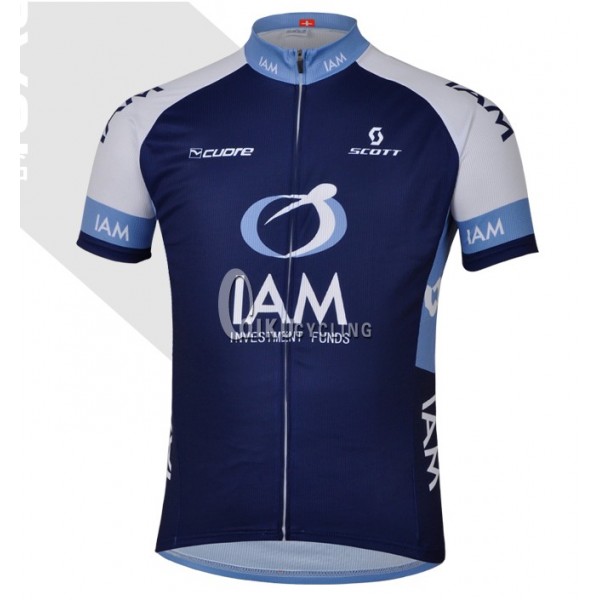 Team IAM Fiets Fietsshirt Korte mouw 1248