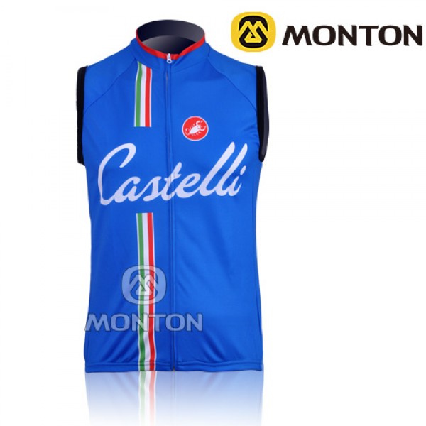 2011 CASTELLI rood Fietsshirt Zonder Mouwen 3980