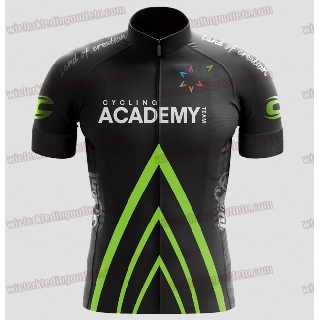 ISRAEL CYCLING ACADEMY zwart Fietsshirt Korte Mouw 33nl10030