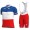 GROUPAMA-FDJ France Champion 2020 Fietskleding Wielershirt Korte Mouw+Korte Fietsbroeken Bib 2K24B 2K24B