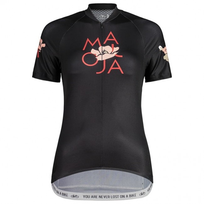 Dames MALOJA ErvaM Fietsshirt Korte Mouw Zwart 64ZLS 64ZLS Dames MALOJA ErvaM Fietsshirt Korte Mouw Zwart 64ZLS 64ZLS