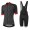RH+Fashion Power Fietskleding Wielershirt Korte Mouw+Korte Fietsbroeken Bib Zwart Rood 10V72 10V72