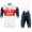 TREK-SEGAFREDO 2020 Set Fietsshirt lange mouw RV+Fietsbroeken SANTINI Fietsen Profteams 2020049