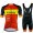 MMR Spain 2021 Wielerkleding Set Fietsshirts Korte Mouw+Korte Wielerbroek Bib 2021347