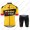 Jumbo Visma 2021 Pro Team Wielerkleding Set Fietsshirts Korte Mouw+Korte Wielerbroek Bib 2021195