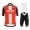2019 Ducati rood Profteams Fietskleding Set Fietsshirt Korte Mouw+Korte fietsbroeken TGKC841