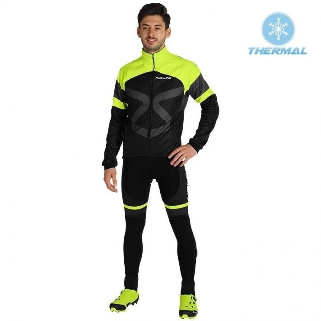 2019 Tuono zwart-geel Thermo Wielerkleding Set Wielershirts lange mouw+fietsbroek lang met NIHJ199 2019 Tuono zwart-geel Thermo Wielerkleding Set Wielershirts lange mouw+fietsbroek lang met NIHJ199