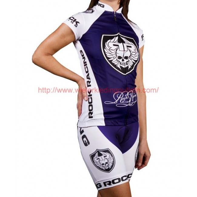 2016 RockRacing Blauw-Blanc Dames Fietskleding Fietsshirt Korte+Korte Fietsbroeken Bib 201717167 2016 RockRacing Blauw-Blanc Dames Fietskleding Fietsshirt Korte+Korte Fietsbroeken Bib 201717167