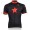 Mellow Johnny-s rood Zwart Fietsshirt Korte Mouw 201717135