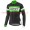 2017 Giant vert en zwart Fietsshirt lange mouw 201717479