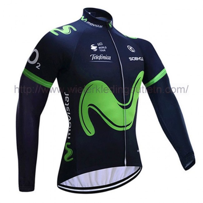 2017 Movistar Fietsshirt lange mouw 201717542 2017 Movistar Fietsshirt lange mouw 201717542