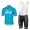 2017 Sky Pro Fietskleding Fietsshirt Korte+Korte Fietsbroeken Bib Blau 201717631