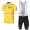 2017 Tour De France Geel Fietskleding Fietsshirt Korte+Korte Fietsbroeken Bib 20176957