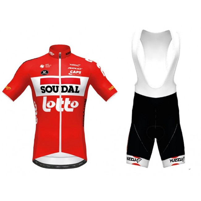 Lotto Soudal 2020 TdF Fietskleding Wielershirt Korte Mouw+Korte Fietsbroeken Bib rouge Wit MQ4SP Lotto Soudal 2020 TdF Fietskleding Wielershirt Korte Mouw+Korte Fietsbroeken Bib rouge Wit MQ4SP