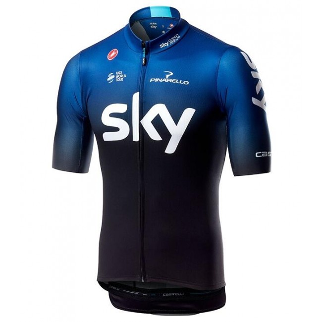 TEAM SKY 2019 Fietsshirt korte mouw 190224036 TEAM SKY 2019 Fietsshirt korte mouw 190224036