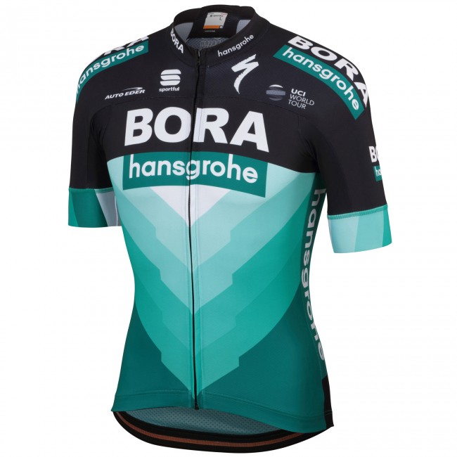 Bora Hansgrohe 2019 Team Fietsshirt korte mouw 190224007 Bora Hansgrohe 2019 Team Fietsshirt korte mouw 190224007