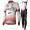 Burgos BH Pro Team 2018 Wielerkleding Set Wielershirt lange mouw+Lange Fietsbroeken Bib D111