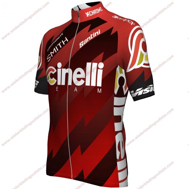 Cinelli Chrome 2018 Wielershirt korte mouwen 18B521030 Cinelli Chrome 2018 Wielershirt korte mouwen 18B521030