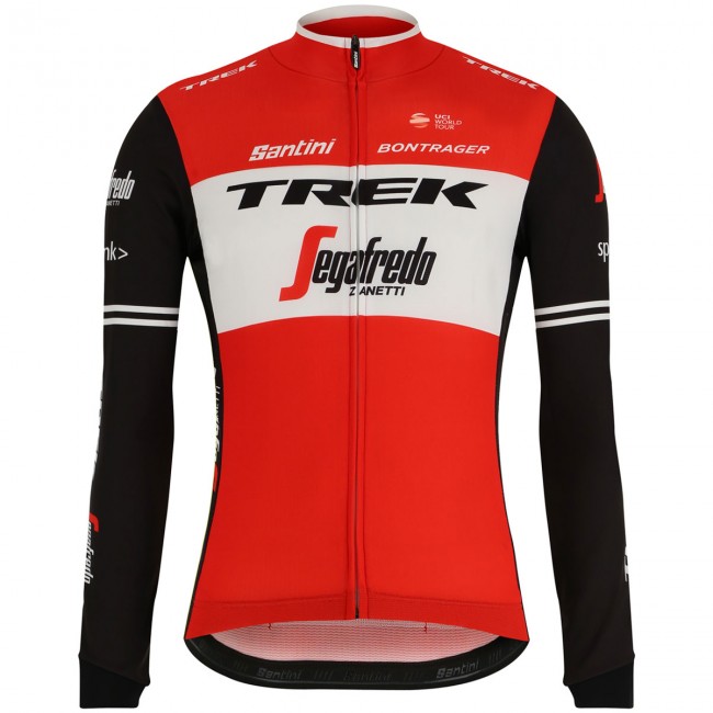 Trek Segafredo 2019 rood Fietsshirt lange mouw 00zEM Trek Segafredo 2019 rood Fietsshirt lange mouw 00zEM