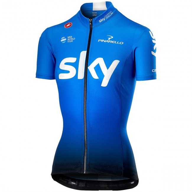 TEAM SKY 2019 Dames Ocean Rescue Fietsshirt korte mouw 190224040 TEAM SKY 2019 Dames Ocean Rescue Fietsshirt korte mouw 190224040