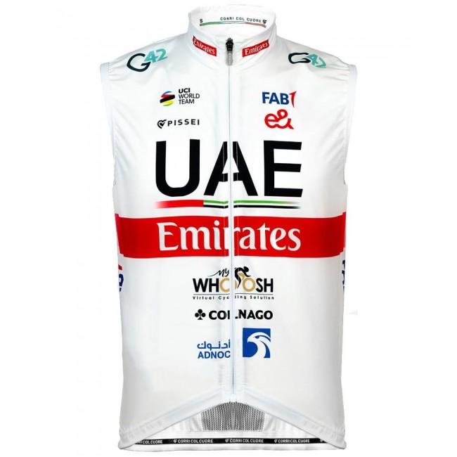 VAE TEAM EMIRATES 2023 wielerwindvest professioneel wielerteam VAE TEAM EMIRATES 2023 wielerwindvest professioneel wielerteam